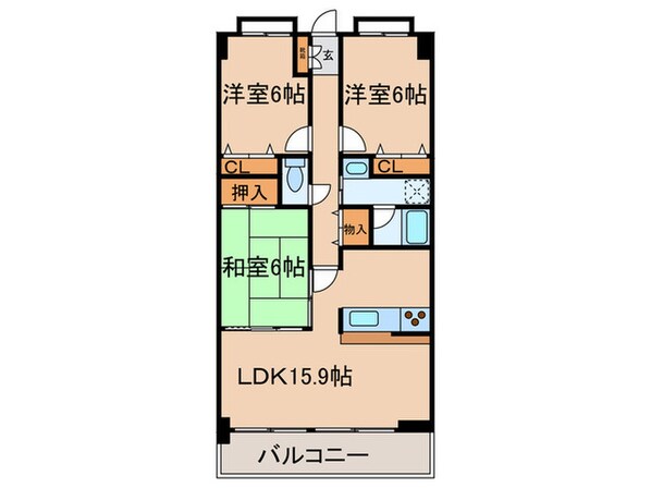 リ－フマンション　グロリアスの物件間取画像